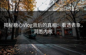 揭秘糖心Vlog背后的真相：看透表象，洞悉内核