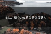承认：糖心vlog背后的深度魅力